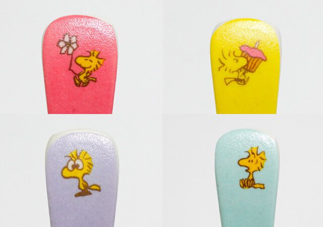 レンゲスプーン4本 持ち手 ウッドストック