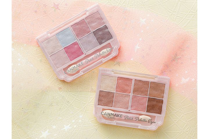 キャンメイク「プティパレットアイズ」のスパーキングタイプ限定2種類