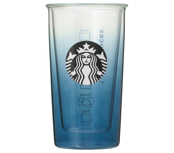 【オンラインストア限定】「SAKURA2025ダブルウォール耐熱グラスナイトブルーグラ デーション」355ml 3800円