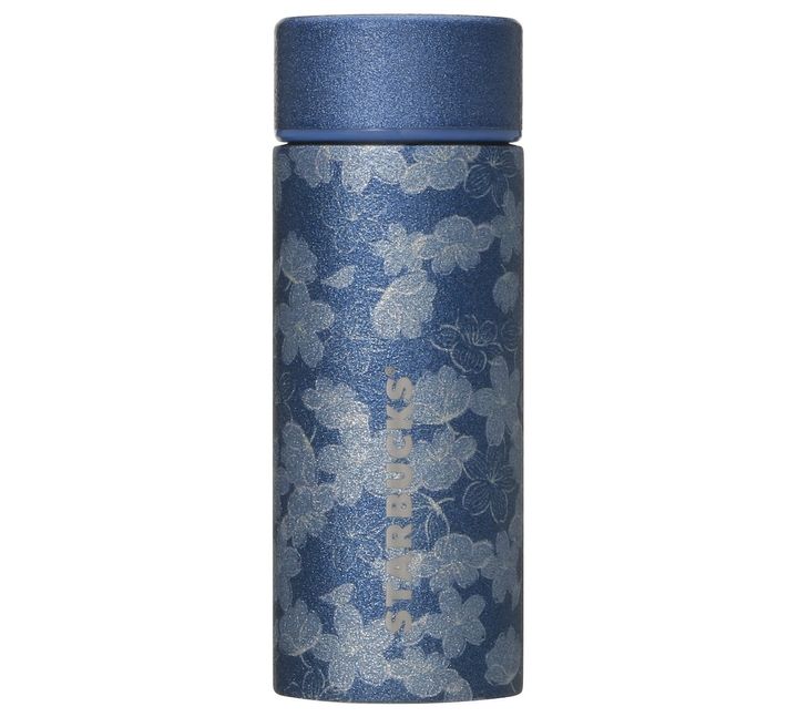 【オンラインストア限定】「SAKURA2025ステンレスボトルグリッターナイトブルー」355ml 4750円