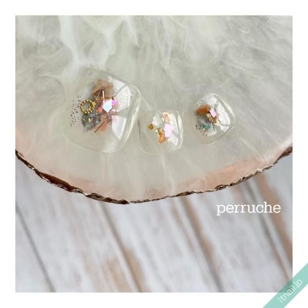 perrucheが投稿したネイルデザイン [photoid:I0114047] via Itnail Design (747405)
