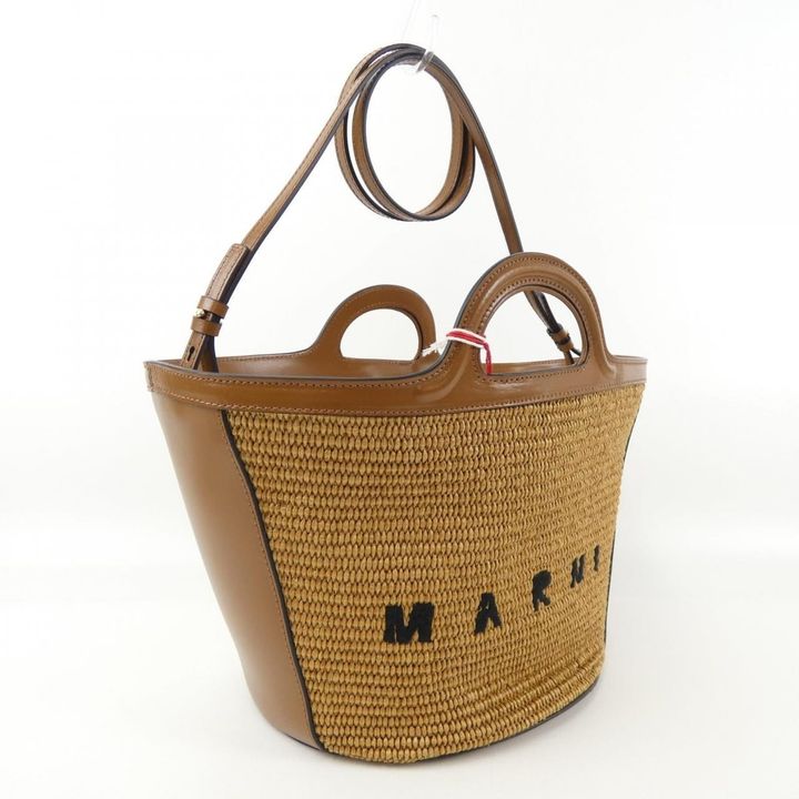 マルニのトロピカリアかごバッグ