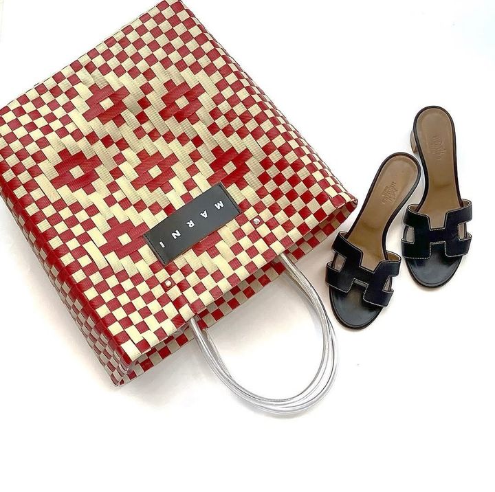 マルニのバッグと靴