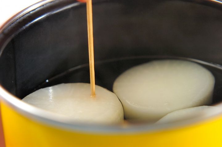 大根の変わり田楽の作り方1