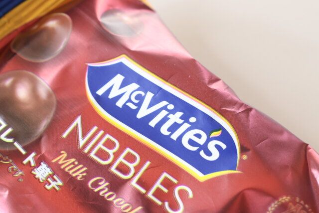 ダイソーのMcVitie’s NIBBLES（チョコレート菓子）3