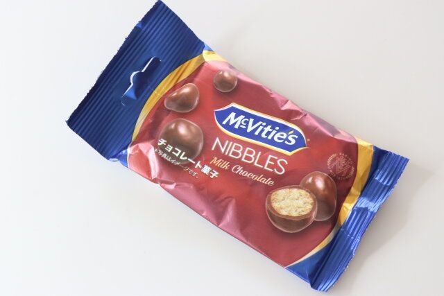 ダイソーのMcVitie’s NIBBLES（チョコレート菓子）2