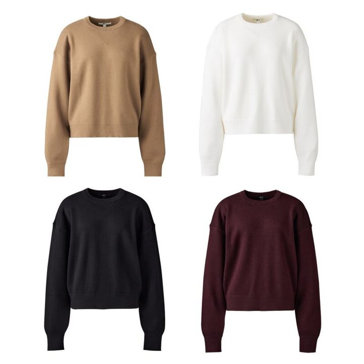 ユニクロシー2025年春夏 リラックスフーデッドセーター