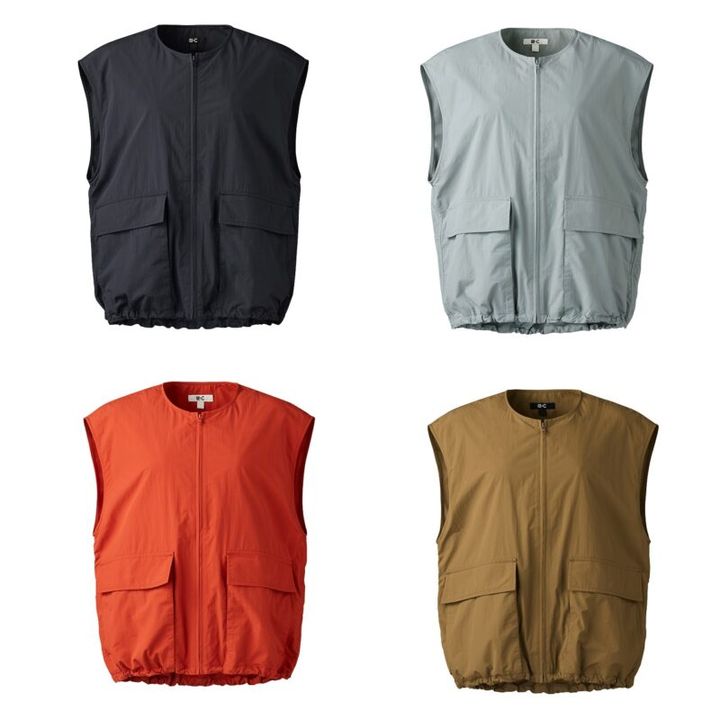 ユニクロシーの2025年春夏 フルジップベスト