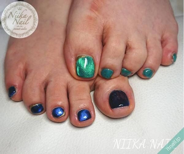 Niika Nailが投稿したネイルデザイン [photoid:I0098213] via Itnail Design (747444)