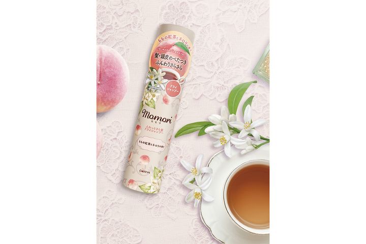モモリ ふわっとさら髪ドライシャンプー ももの紅茶とネロリの香り