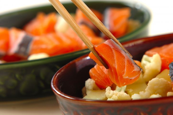 鮭とカリフラワーのグラタンの作り方4