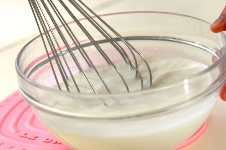 鮭とカリフラワーのグラタンの作り方1