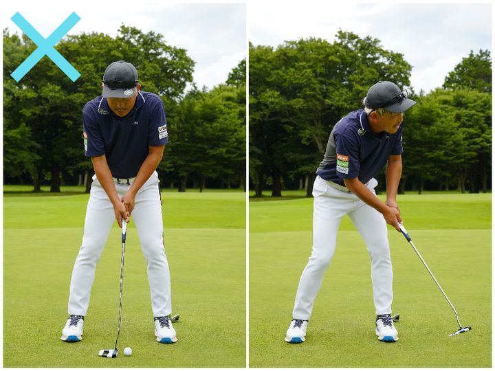 パッティングが上手い人の共通点は？注目すべきは“不動の下半身”