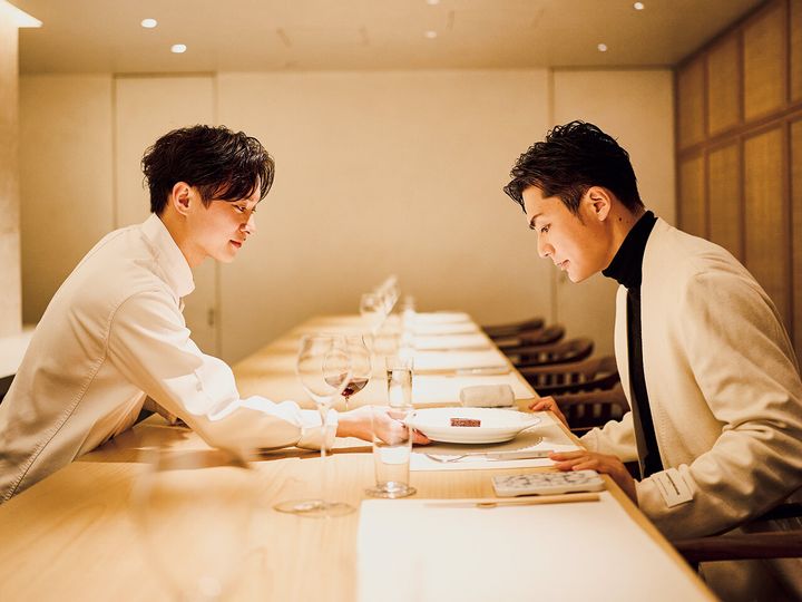 広尾『白寧』の林 大シェフとEXILE SHOKICHI