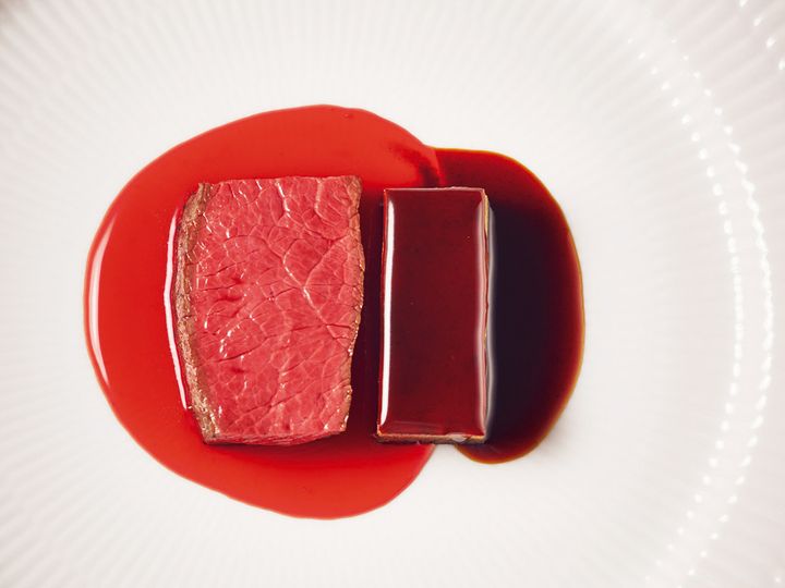 広尾『白寧』の蝦夷鹿のひと皿