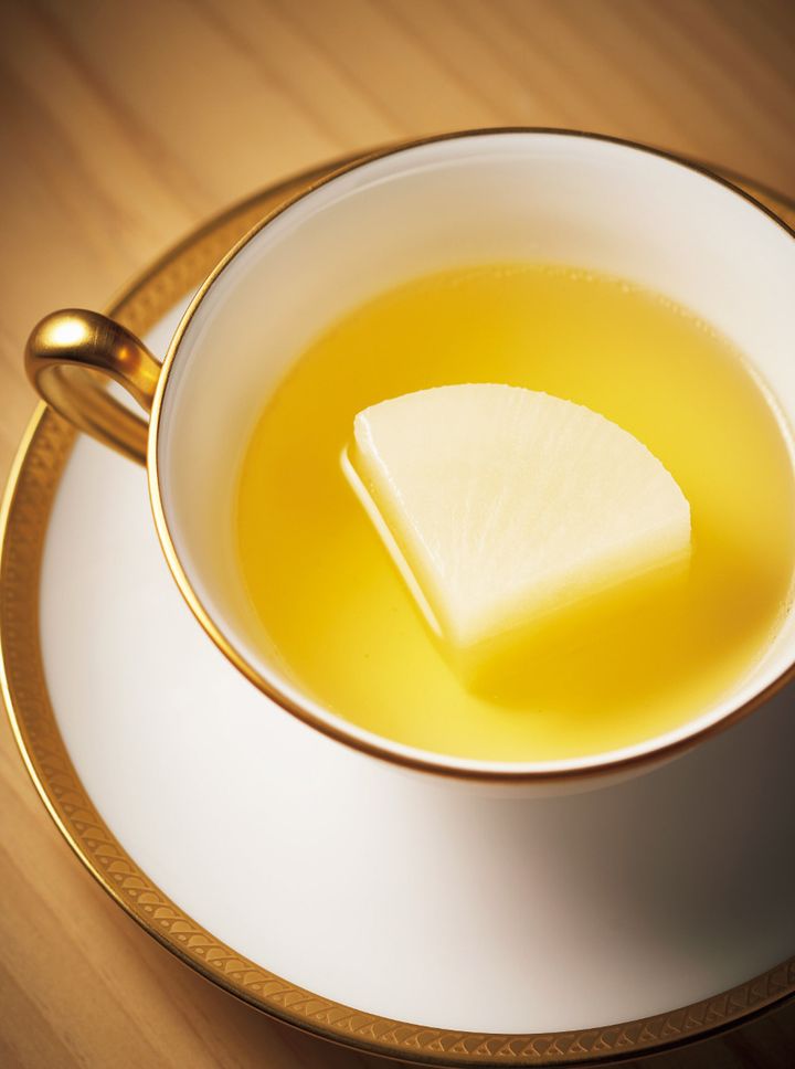 広尾『白寧』のコンソメ