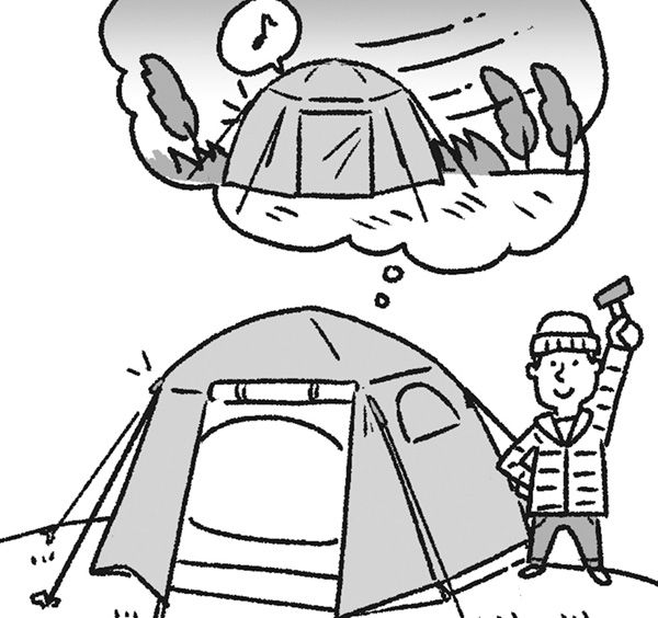 春キャンプ上級者は絶対やってる！簡単にできる強風や花粉対策が天才すぎた！