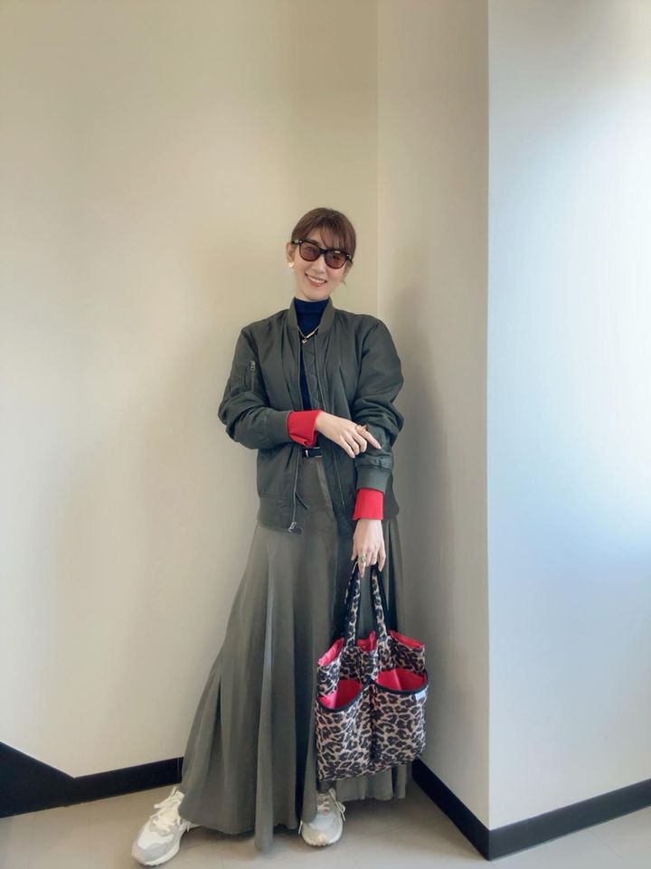 画像2: 着用するとこんな感じ