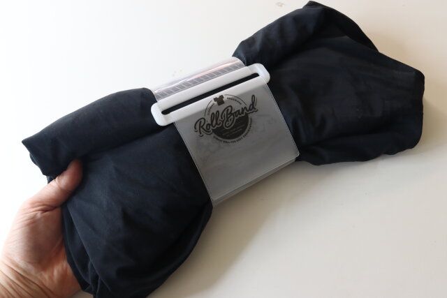 衣類整理ロールバンド 使用例