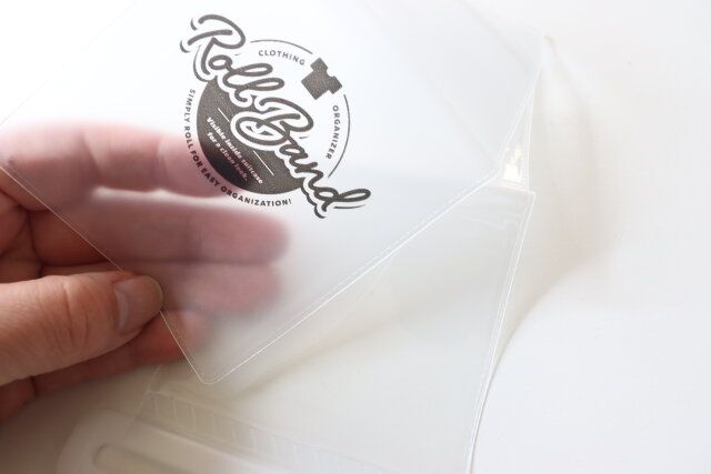 衣類整理ロールバンド 素材感