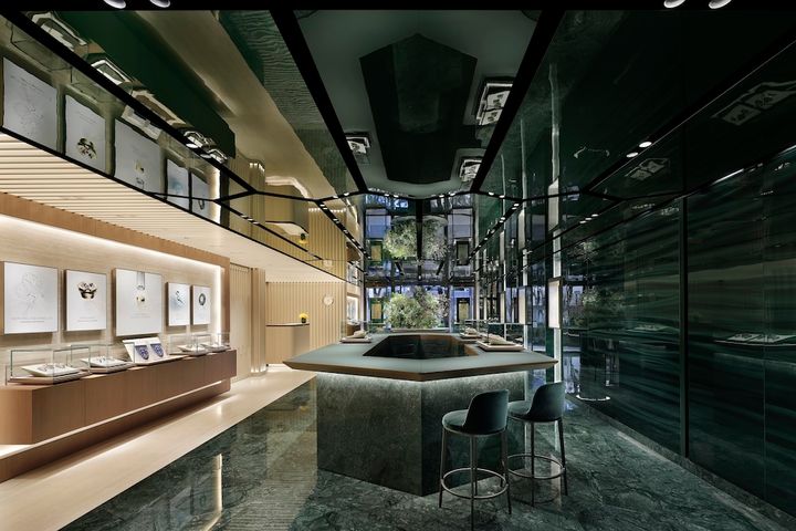 ロレックス ブティック 表参道 内観