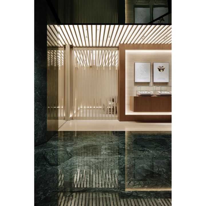 ロレックス ブティック 表参道 内観