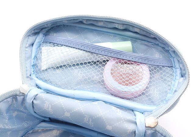 Haulsバニティショルダーバッグ付録レビューメッシュポケット