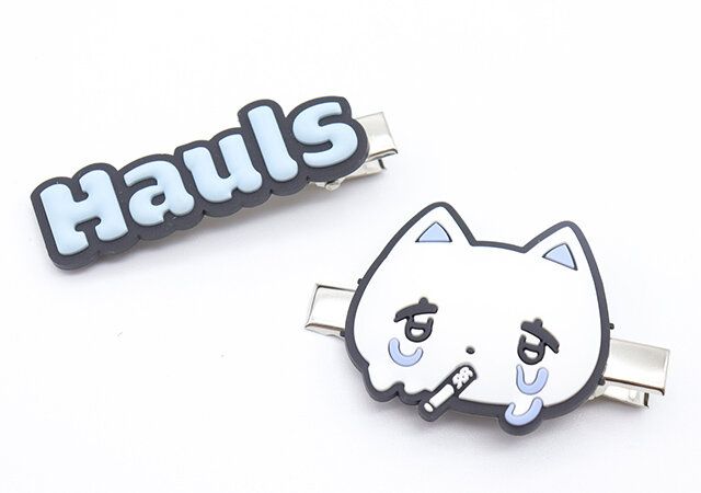 ヤニ吉＆Haulsロゴのヘアクリップ付録