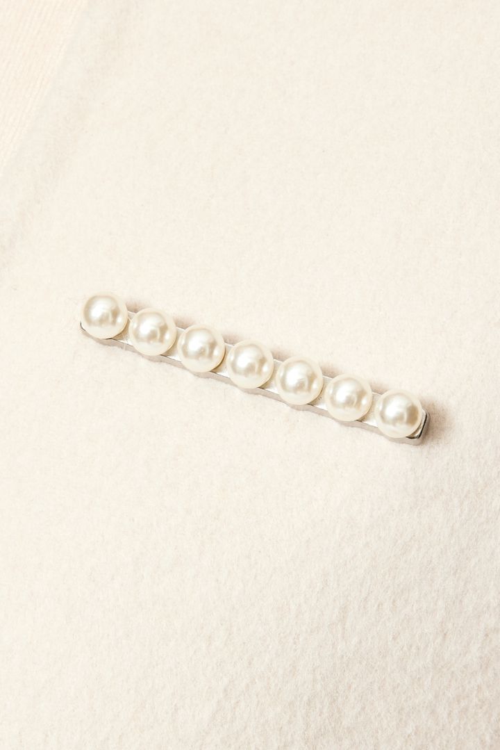 青山美沙子のセレモニーパールブローチ