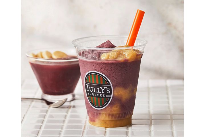 「タリーズ」濃厚のアサイーを使用した新作ドリンク