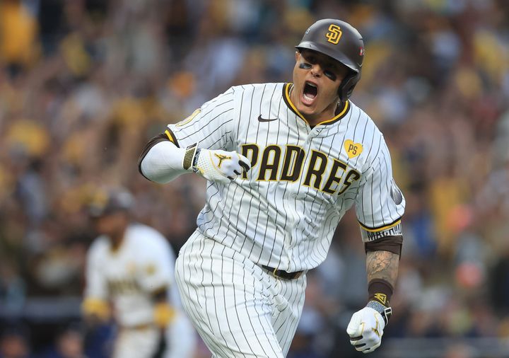 パドレスの主砲マニー・マチャド（C）Getty Images