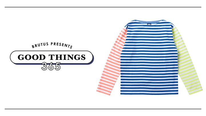 〈ヘリーハンセン〉 × 〈アニエスベー〉のバスクシャツ