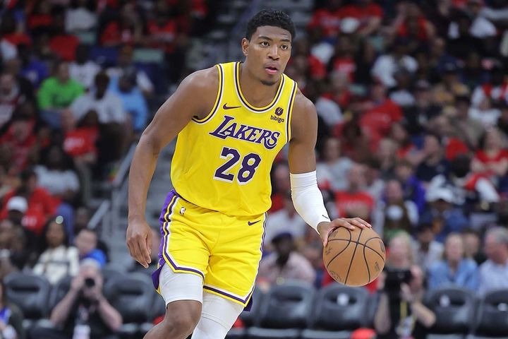 レイカーズの八村塁 (C) Getty Images