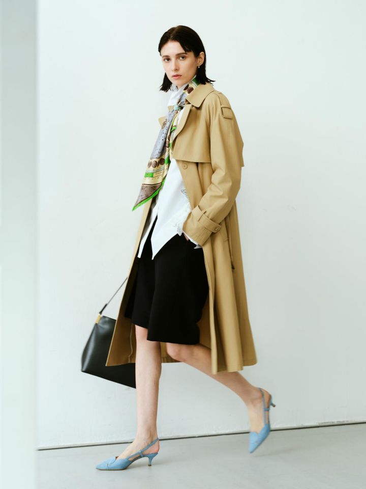 画像: キョウネンツイルトレンチコート￥77,000（allureville） www.allureville.com