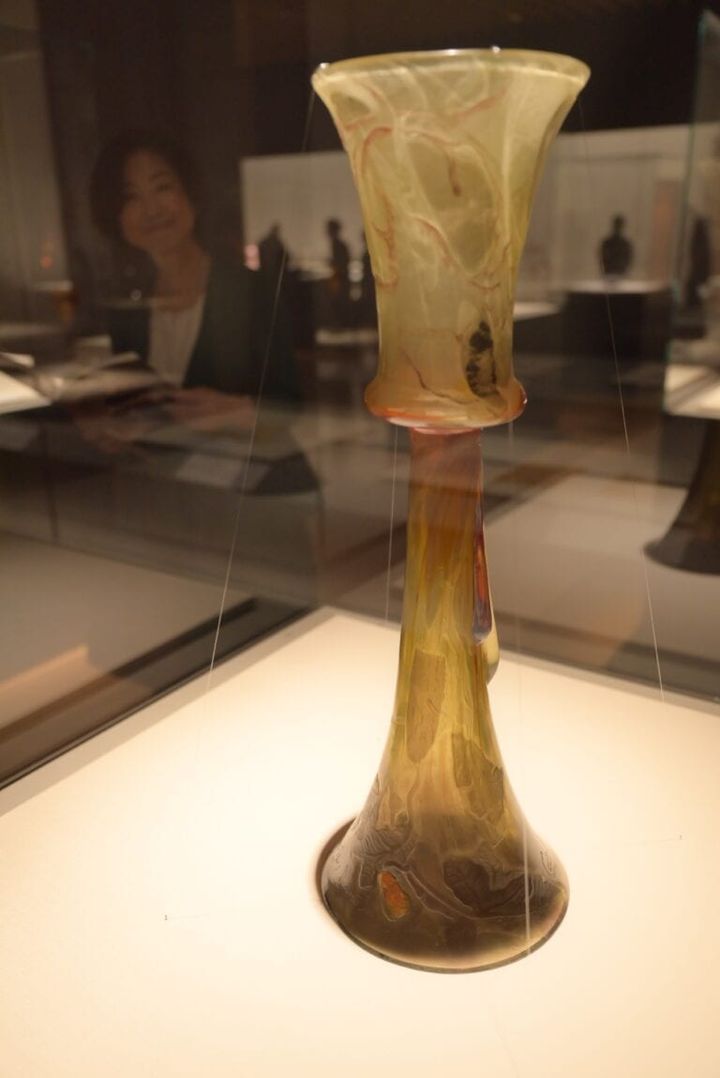 聖杯「無花果」エミール・ガレ 1900年 国立工芸館