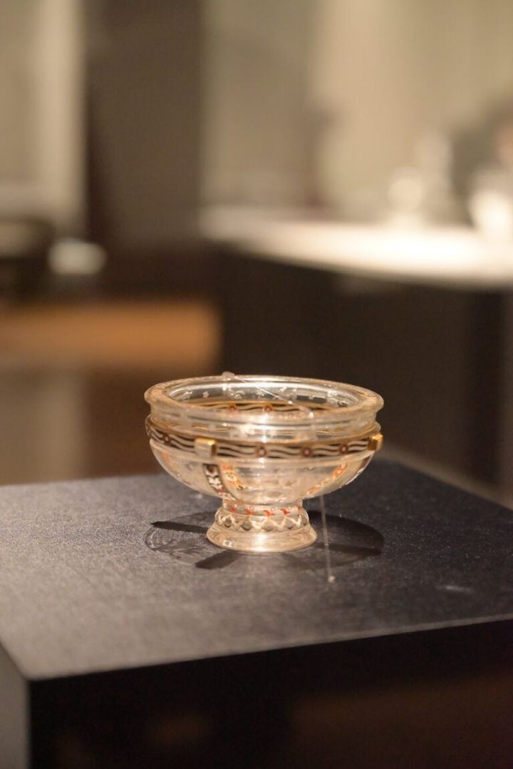 脚付杯「四季」エミール・ガレ 1878年 パリ装飾美術館 Paris, musée des Arts décoratifs