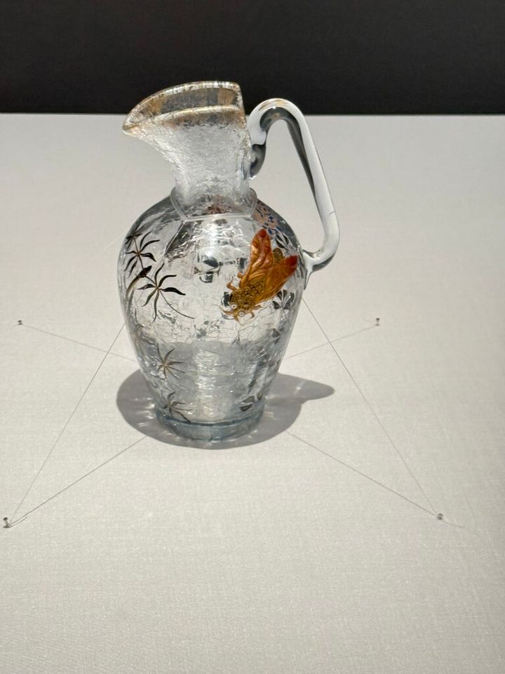 水差「昆虫」エミール・ガレ 1880年頃 サントリー美術館（菊地コレクション）