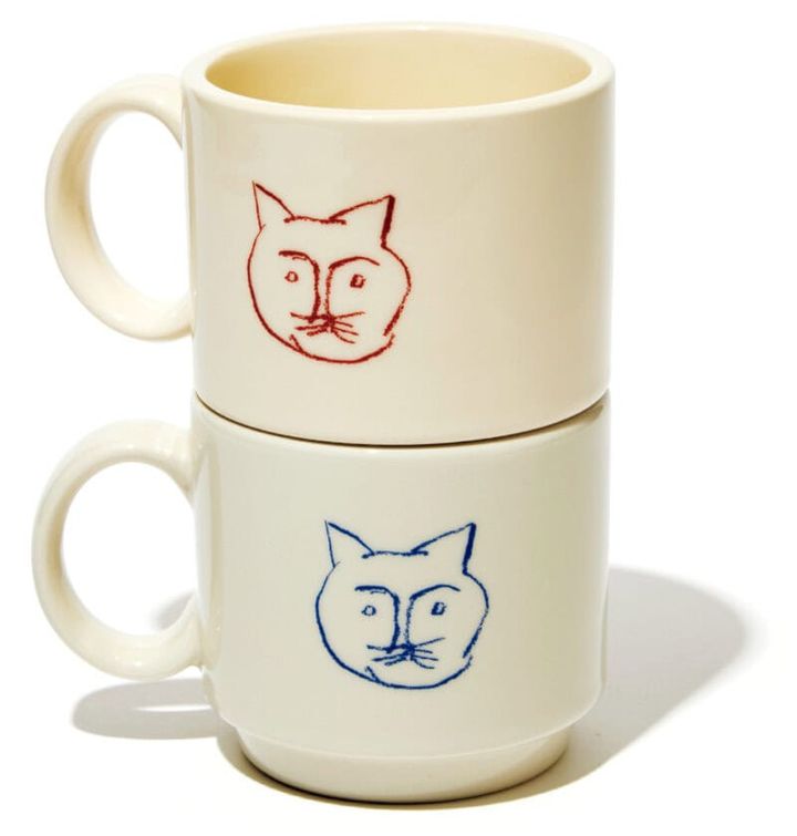猫 マグカップ（オルネ ド フォイユ）