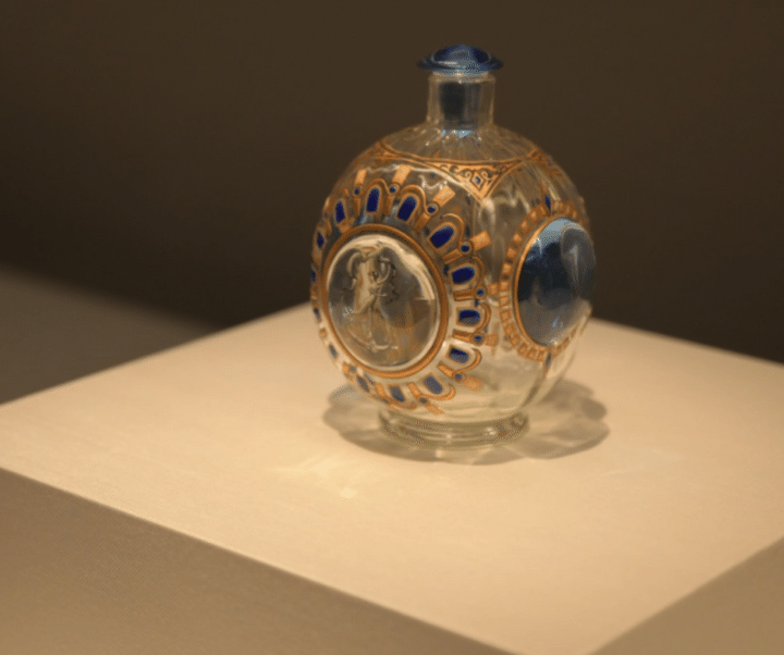 香水瓶「女神」エミール・ガレ 11884年 ポーラ美術館