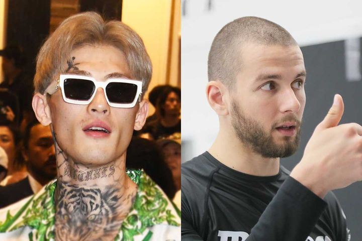 左から平本蓮、エリーコーチ（（C）Getty images、撮影：SPREAD編集部）