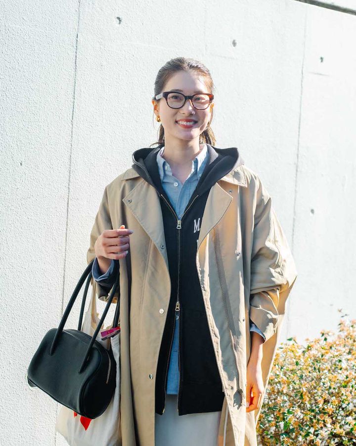 春を先取りする“スプリングコート”の上級者コーデ5選。寒い日は薄手コート＋重ね着でお洒落に防寒【TOKYO SNAP】