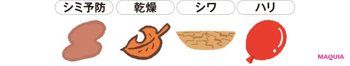 シミ予防 乾燥 シワ ハリ