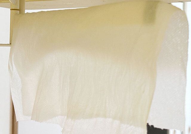 ダイソー 洗える！キッチンタオル 乾かす