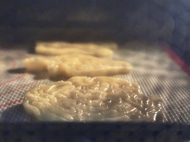 ダイソー シリコーンマット オーブン 使用例