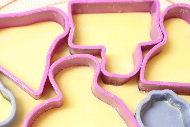 セリアのクッキー抜き型 2P オタクな偉人で型抜き