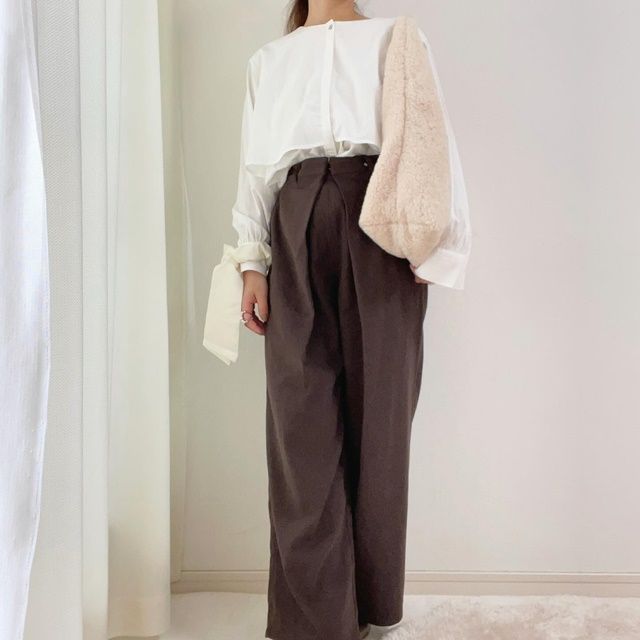 しまむら「TPUワイドパンツ」