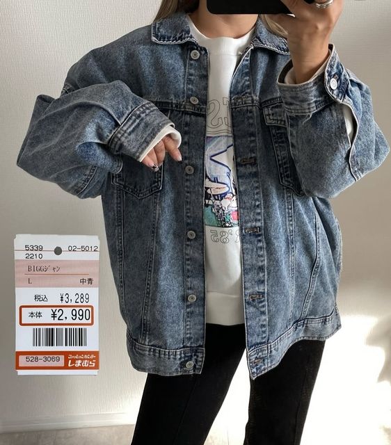 しまむらのデニムジャケット3