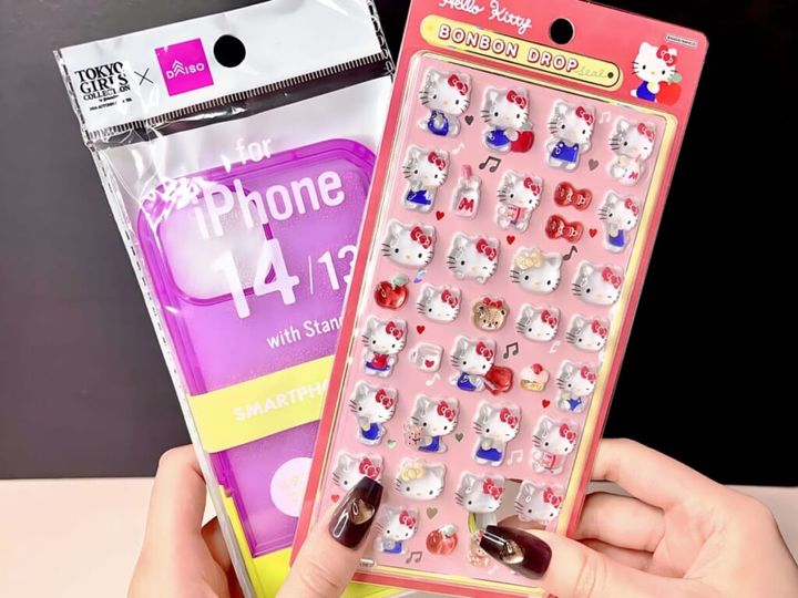 サンスター文具 ボンボンドロップシール ダイソー スマホケース 作り方 ハンドメイド 可愛い