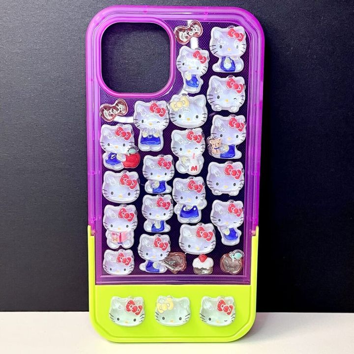 サンスター文具 ボンボンドロップシール ダイソー スマホケース 作り方 ハンドメイド 可愛い UVレジン 硬化前