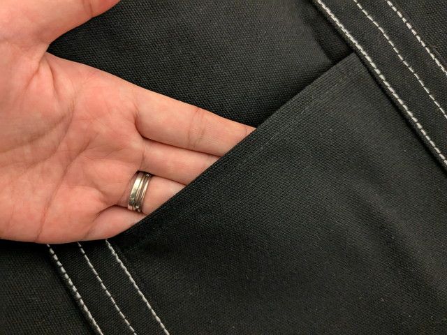 エースタンダードトートバッグ外ポケット